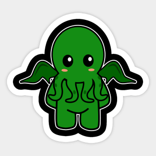 Cute Cthulhu Sticker